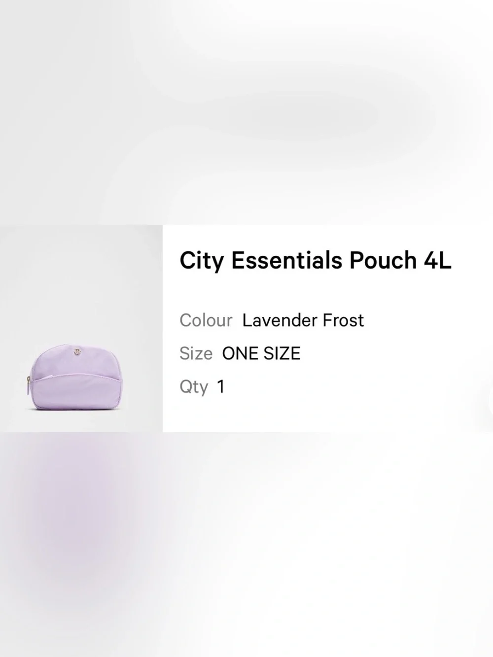 lululemon athletica City Essentials Pouch 4L